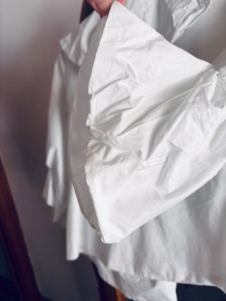 Camisa Tulipe Italiana Blanca Talla Única
