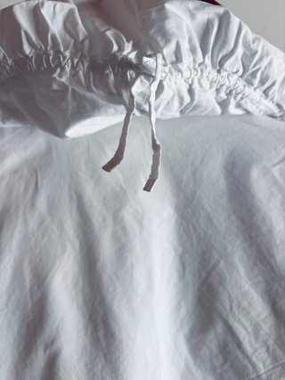Camisa Tulipe Italiana Blanca Talla Única