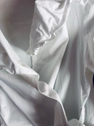 Camisa Tulipe Italiana Blanca Talla Única