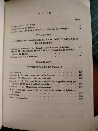 EL LAICADO Y EL DERECHO DE LA IGLESIA. Primera edi
