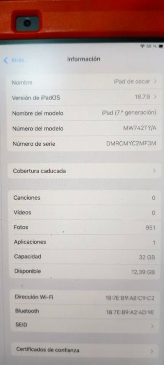iPad 7ª Gen 32GB Space Gray