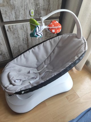Hamaca eléctrica para bebés.