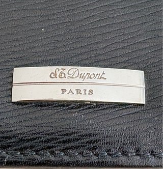 Tarjetero S.T. Dupont Paris Negro Auténtico