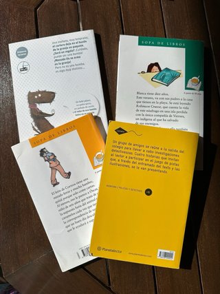 Lote de 4 Libros infantiles