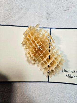 Biglietto Pop-up 3D Duomo di Milano
