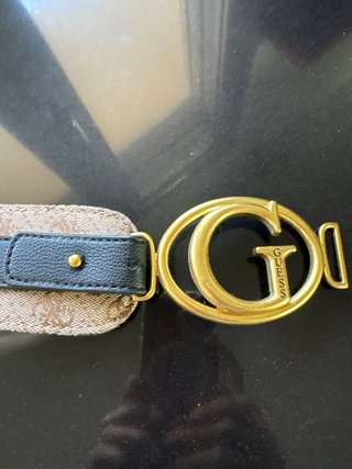 Cintura Guess con logo G dorata taglia L 85 cm