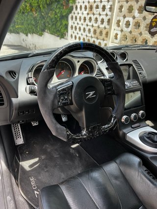 Volante Carbono forjado y Alcántara Nissan 350z