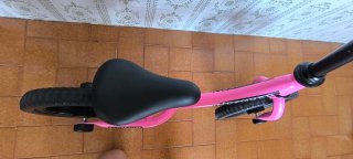 Bicicleta sin pedales Sawyer rosa