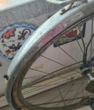 Bicicleta Orbea azul Para restaurar