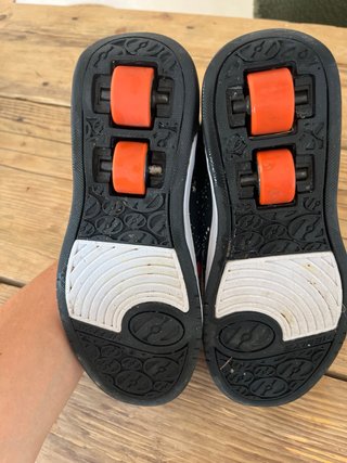 Heelys Espacio Negro y Naranja