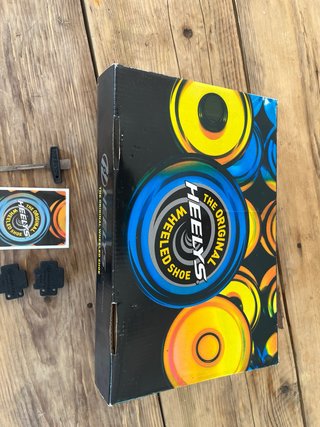 Heelys Espacio Negro y Naranja