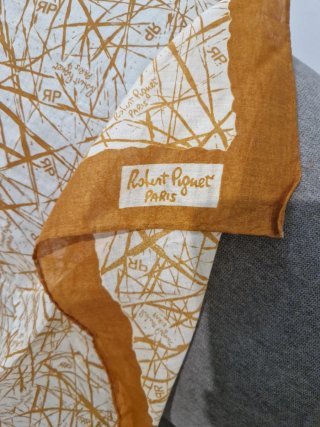 Foulard Robert Piguet cotone