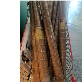 2 Cortinas Bambú 110x175 cm Nuevas