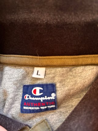 Champion Polo Hombre Navy Blue Vintage Y2K Summer