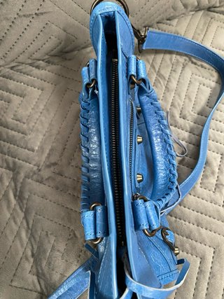 Borsa Balenciaga City Blu