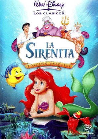 DVD La Sirenita ingles e italiano
