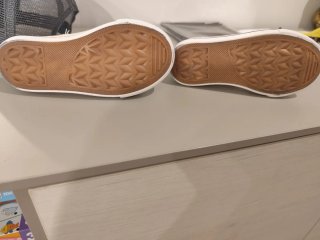 Zapatillas lona niño velcro