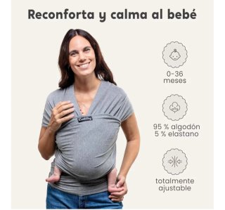 Fular portabebés CuddleBug 3-16 kg