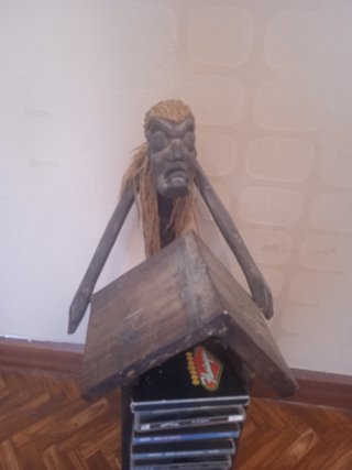 Porta CDs Yuyu Madera y Plástico