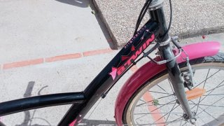 Bicicleta infantil rosa