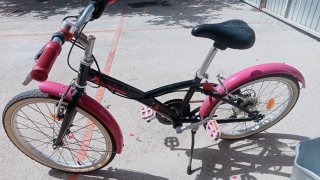 Bicicleta infantil rosa