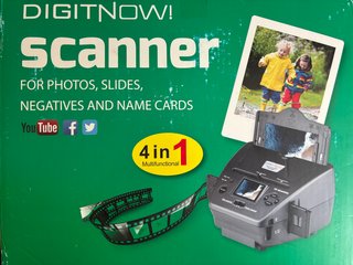 Escáner DigitNow! 4 en 1 Fotos y Negativos