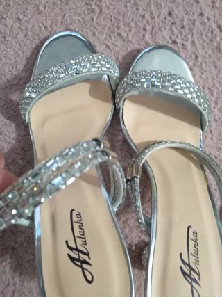 Sandalias Mulanka  Brillantes