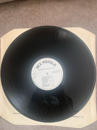 Vinilo Sex Pistols Anarchy in the UK Live