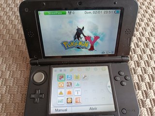 Nintendo 3DS XL Blu + Gioco Pokémon