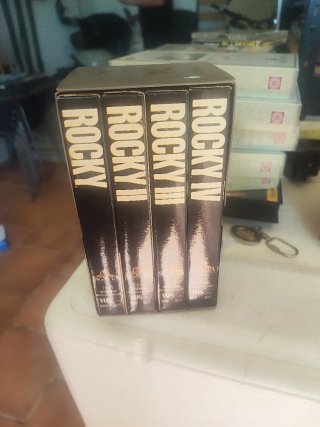 Saga Rocky 4 cintas VHS