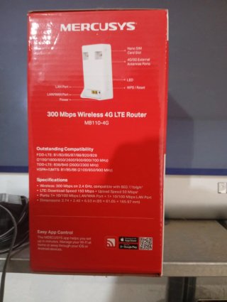 Router 4G SIM MERCUSYS