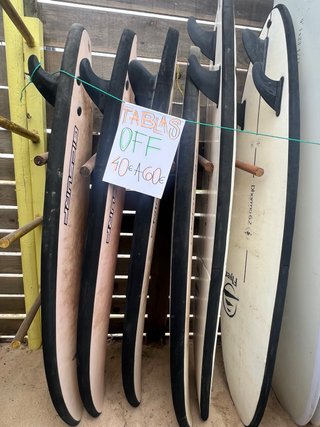 Tavole da surf 5.7 e 6.2