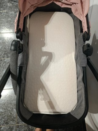 Carrito Bebé Trio Convertible Two Rosa