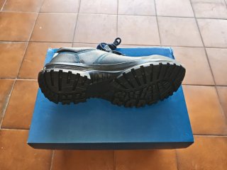 Zapatos de seguridad Cofra negros y azules