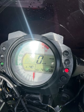 Kawasaki ZX10-R Sportbike Negra y Verde