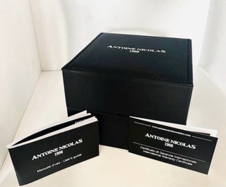 Reloj Antoine Nicolas Automático Negro/Oro