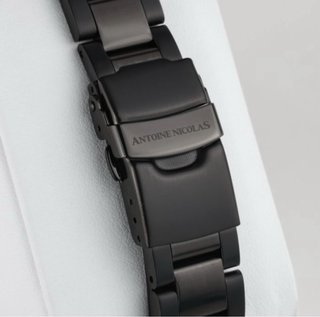 Reloj Antoine Nicolas Automático Negro/Oro