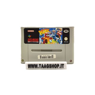 Plok Super Nintendo SNES PAL ITA scatola