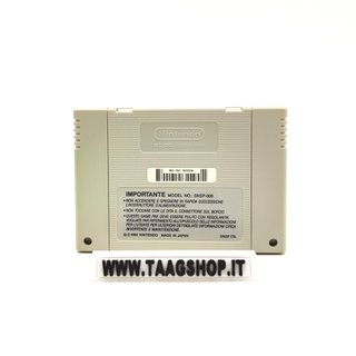 Plok Super Nintendo SNES PAL ITA scatola