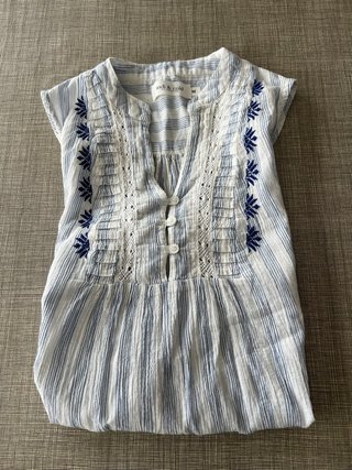 AG & CO Blusa sin mangas Rayas Talla M