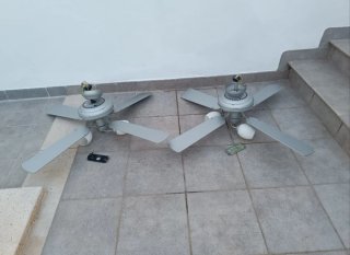 2 Ventiladores de Techo (los 2 por 80€)