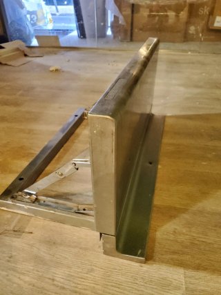Estantería plegable metálica