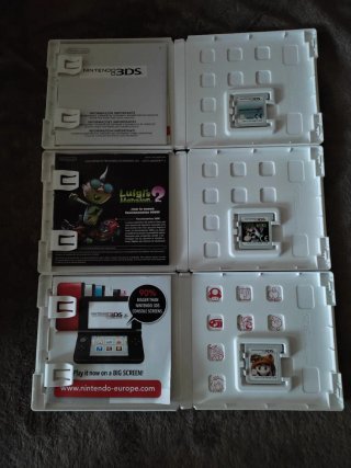Confezione 3 Giochi Nintendo 3DS Pal Spagna 🇪🇸