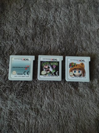 Confezione 3 Giochi Nintendo 3DS Pal Spagna 🇪🇸
