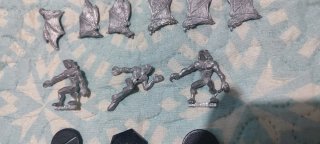 Lote Fenryll 3 Gárgolas Metal Warhammer D&D