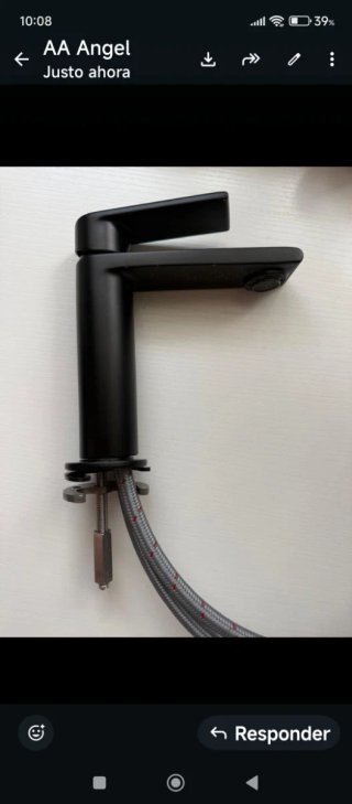 Grifo lavabo negro SENSEA