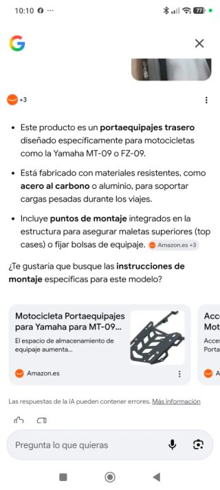 Portaequipaje para moto negro