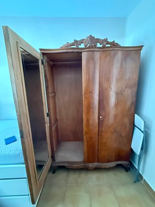 Armario de madera 2 cuerpos