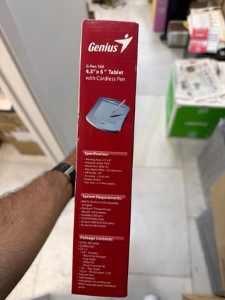 Tableta Gráfica Genius G-Pen 560 4.5x6
