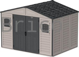 Caseta PVC Woodbridge Plus II 247x324x233 cm - Duramax